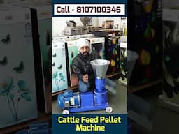 पशु आहार बनाने की मशीन | Cattle Feed Pellet Machine  #shorts #pelletmachine  #ytshorts