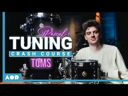 TUNING TOMS - Everything you need to know for an ✨AWESOME✨ Tom sound | Drum Lesson