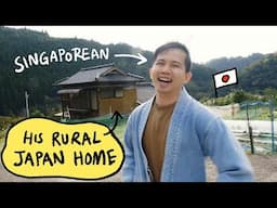 Singaporean shows us his house in rural Japan