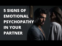 if your partner does these 5 things, he is an emotional psychopath