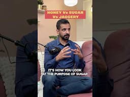 Honey vs Sugar vs Jaggery | #healthnwellness #shorts