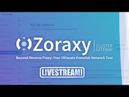 Digging Into Zoraxy - A Reverse Proxy Livestream