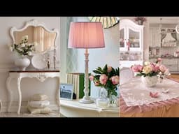 A Touch of Elegance: Shabby Chic Style Home with Modern and Vintage Charm🌷💗 HOME DECOR