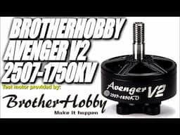 BrotherHobby Avenger V2 2507-1750KV: 6S-Endgame or 6S-Marvel?