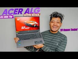 Acer ALG i7 13th Gen RTX 3050 6GB Gaming Test | 20 Games Tested on RTX 3050 75W