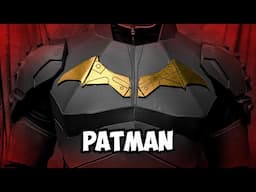 Patman foam armor Pattinson Batman Suit DIY