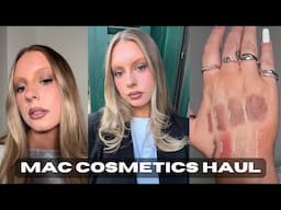 MAC COSMETICS NUDES LAUNCH!!! & LIPSTICK TRY-ON & HAUL