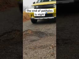 AI fixes potholes forever! #potholes #ai #newtech