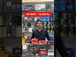 55,000 Rs Gaming Pc Build with RX 6600 & Intel i5-12400F  #shorts  #pcbuildshorts