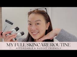 My Full Skincare Routine - Budget Friendly & Pregnancy Safe Options