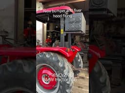 Massey  new bumper Ready BMW workshop jodhan 9814266938#trending #tractors #masseyferguson #massey