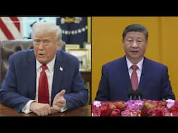 Trump reacts to retaliatory tariffs from China, plans to dismantle Department of Education