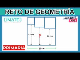 E11 Hallar segmento dentro de cuadrados | LIMATEJ Primaria 2023 | Concurso de Matemáticas