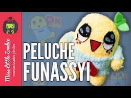 Cómo hacer peluches de FUNASSYI, CON UN CALCETÍN ふなっしー Manualidades paso a paso.