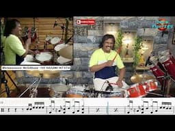 Vettaiyan - Hunter Vantaar  | Drum Sheet Music - Notes - Tamil Song | Drum Cover by Sridhar - Video2