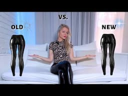 First Time Comparing OLD vs. NEW PAIRADIZE FAUX LEATHER PANTS // Special Try On + Review