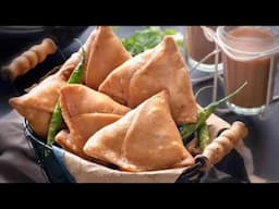 New Style Samosa Recipe | Chicken Cheese Samoosa | Punjabi Samosa