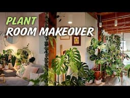 I Transformed my Living Room to Fit my Large Monstera Deliciosa