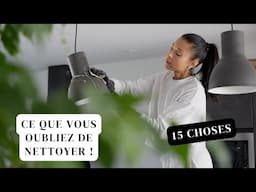 15 CHOSES que vous OUBLIEZ TOUJOURS de nettoyer en hiver 🧹❄️ASMR