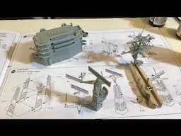 Trumpeter 1/350 Nimitz build update part 2. Almost ready for paint!