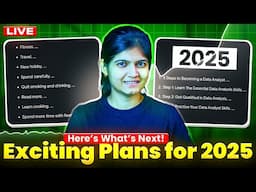 Last Live of 2024 | Exciting Plans for 2025: Here’s What’s Next!