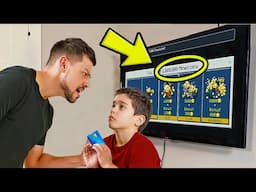 Kid STEALS DADS Credit Card To Buy MINECOINS! (MINECRAFT)