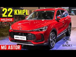 New MG Astor Hybrid Facelift 2025 | 22 Kmpl Mileage | Maruti Vitara & Toyota Hyryder Rival | ZS HEV