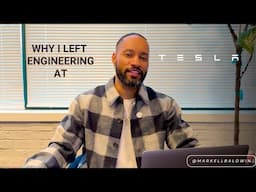 Why I Left Tesla - Engineering to Business