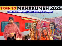 Train to MAHAKUMBH MELA 2025 | Bundelkhand Exp Journey to Prayagraj