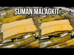 Gawin Niyo Ito sa Malagkit na Bigas Ninyo! | Suman Malagkit | Precy Meteor