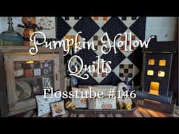 Flosstube 146 ~ Happy Halloween! A Stitchy Update ~ October 19th, 2024