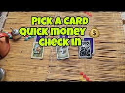 Pick A Card QUICK MESSAGES Money and Finances Check In ✔️ 💸💸