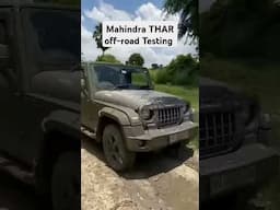 Mahindra Thar off-road testing #technicalskillbysumit #thar #tharlover