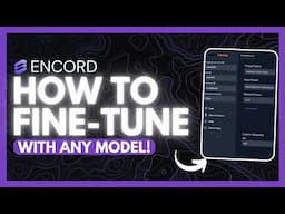 How to Fine-Tune and Train LLMs With Your Own Data EASILY and FAST - Encord!