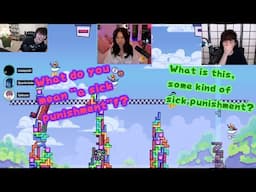 Sykkuno, Valkyrae, QuarterJade, & Masayoshi BREAK Tricky Towers [Tricky Towers] (MC)