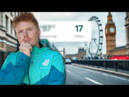 I Worked as a DELIVEROO RIDER in Central London... Was it worth it?