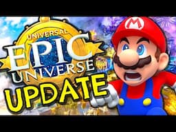 Universal Epic Universe SUPER NINTENDO WORLD UPDATE