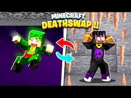 Minecraft DEATH SWAP With Lucky Blocks😱