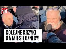 GORĄCO NA MIESIĘCZNICY! Starcie posła PiS i aktywisty. "Chciałem zatrzymać kalumnie" | FAKT.PL