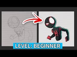 Sketch To Digital Art - Level: BEGINNER