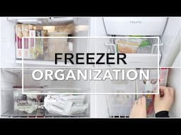 SIDE-BY-SIDE FREEZER ORGANIZATION: Clean, declutter and organize your side-by-side freezer