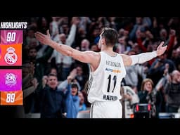 Real Madrid 90 - 89 Baskonia  | Jornada 23 Euroleague