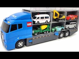 13 Types Cars Tomica ☆ Tomica opened and stored in Okataduke convoy