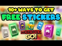 How to get FREE stickers: Monopoly GO!