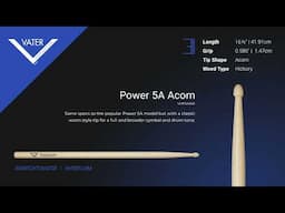 Vater Tip Sound - Power 5A Acorn (Wood)