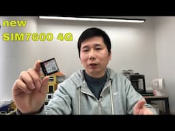 SIM7600E 4G+GPS module new designed by KinCony