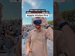 Hyperlapses on the Apple Vision Pro?! 🚀 #hyperlapse #visionpro #shorts #hyperlapsevideos