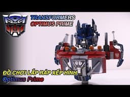 Review Đồ Chơi Lắp Ráp Xếp Hình Transformers Optimus Prime