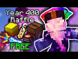 The year 400 raffle is CRAZY... (Hypixel Skyblock)