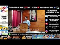 Goan Reporter News: Launch of Goa Young Innovator’s Award 2024-25